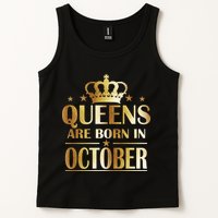 Limited Edition Queens Are Born In October Tank Top