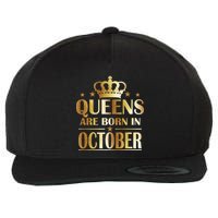 Limited Edition Queens Are Born In October Wool Snapback Cap