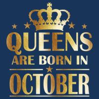 Limited Edition Queens Are Born In October Infant Baby Jersey Bodysuit