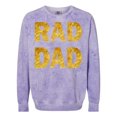 Limited Edition Rad Dad Colorblast Crewneck Sweatshirt