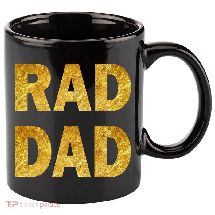 Limited Edition Rad Dad 11oz C Handle Ceramic Mug