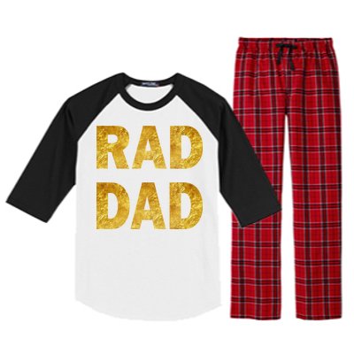 Limited Edition Rad Dad Raglan Sleeve Pajama Set