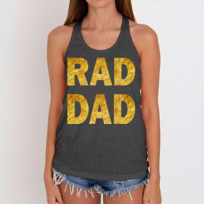 Limited Edition Rad Dad Women's Knotted Racerback Tank