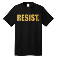 Limited Edition Resist Gold Print Tall T-Shirt