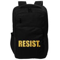 Limited Edition Resist Gold Print Impact Tech Backpack