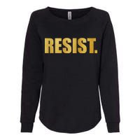 Limited Edition Resist Gold Print Womens California Wash Sweatshirt