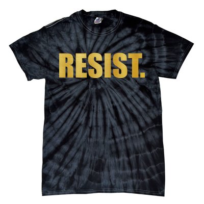 Limited Edition Resist Gold Print Tie-Dye T-Shirt