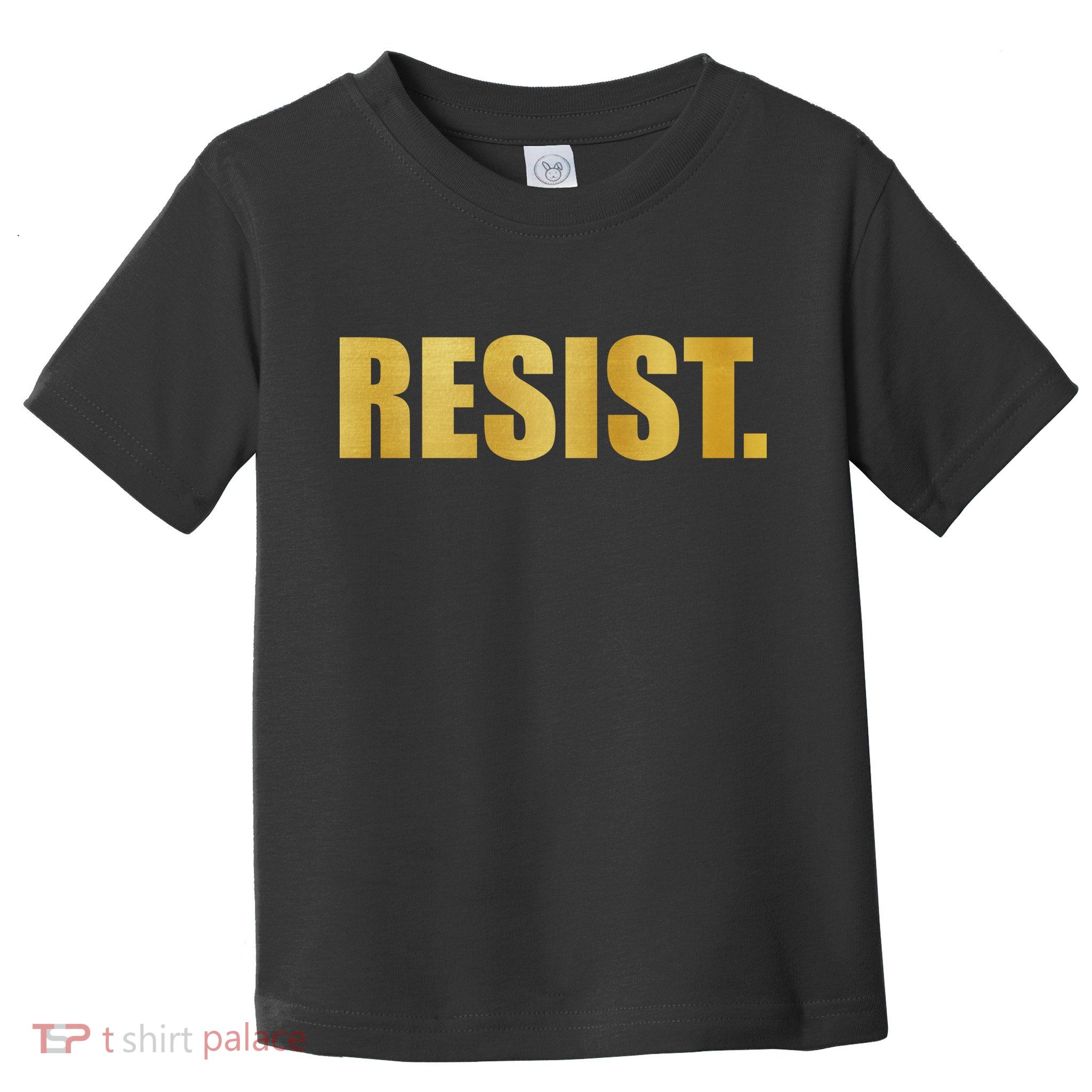 Limited Edition Resist Gold Print Toddler T-Shirt