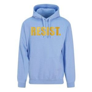 Limited Edition Resist Gold Print Unisex Surf Hoodie