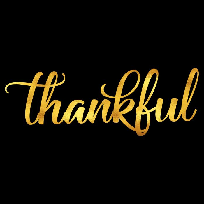 Limited Edition Thankful Thanksgiving Gold Print 7-Panel Snapback Hat
