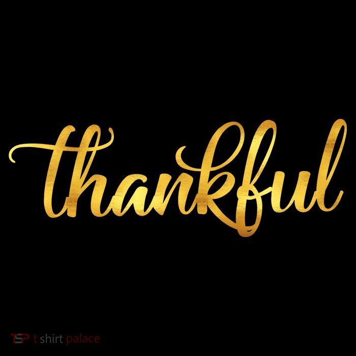 Limited Edition Thankful Thanksgiving Gold Print 16 in Basic Backpack