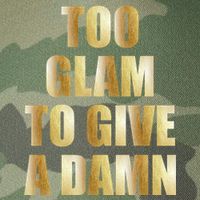 Limited Edition Too Glam To Give A Damn Gold Foil Print Legacy Tie Dye Trucker Hat
