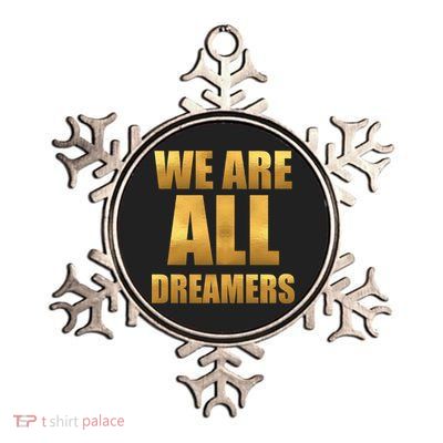 Limited Edition We are All Dreamers Metallic Star Ornament