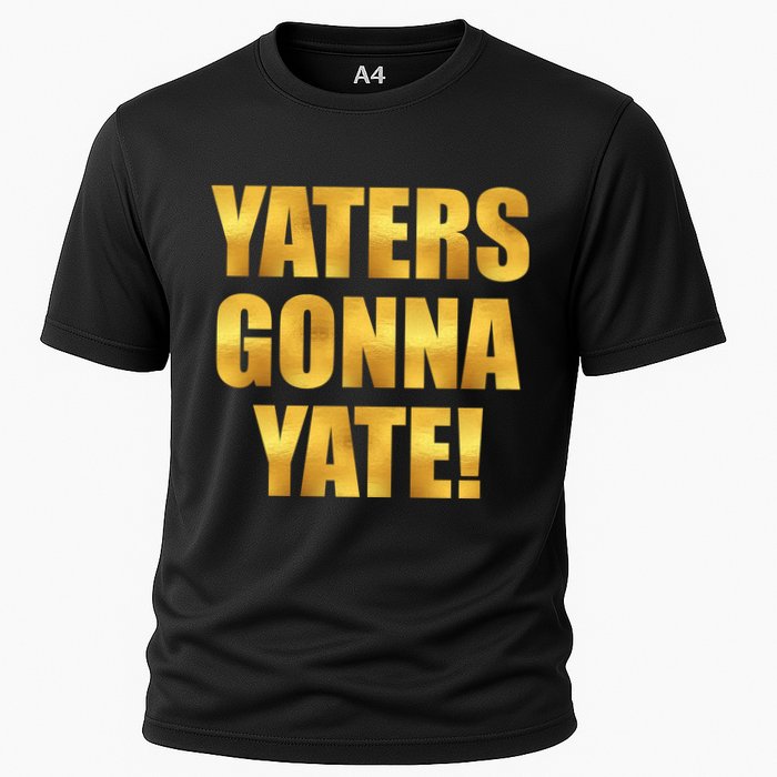 Limited Edition Yaters Gonna Yate! Gold Print Cooling Performance Crew T-Shirt