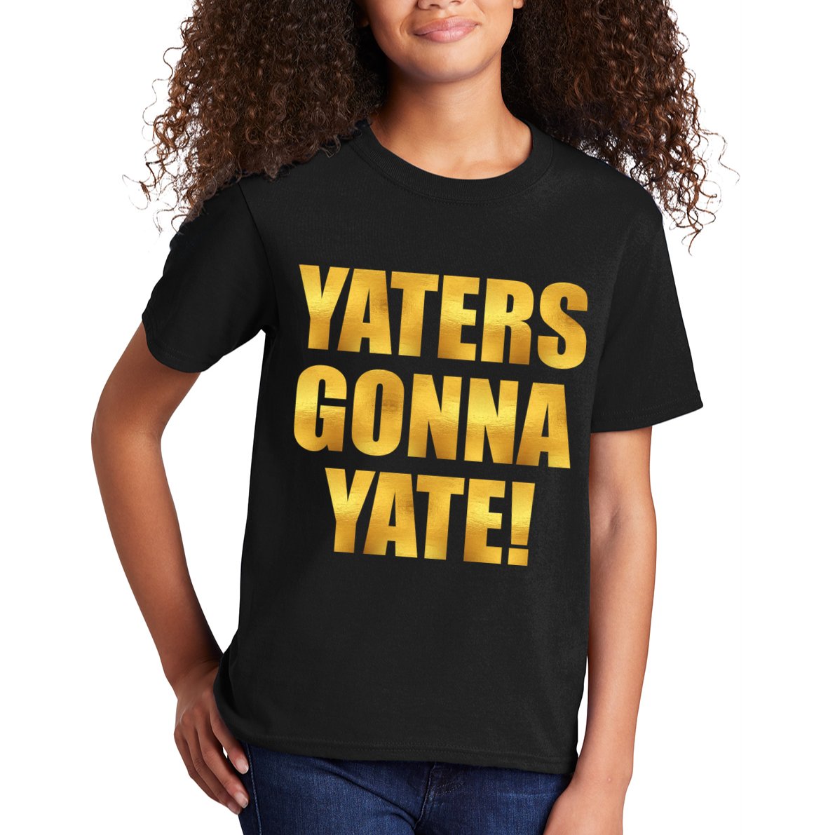 Limited Edition Yaters Gonna Yate! Gold Print Kids T-Shirt
