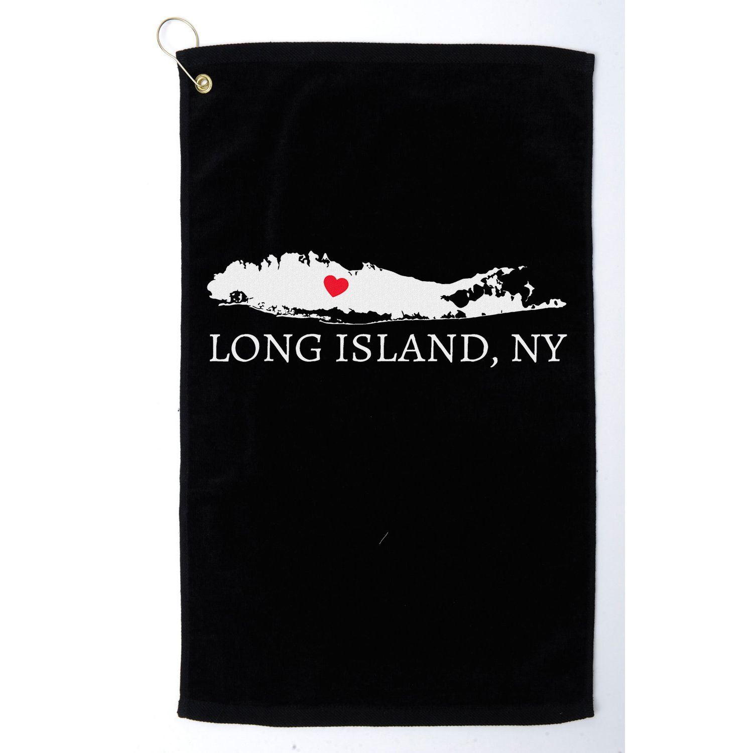 Long Island Ny Souvenir Gift Golf Towel