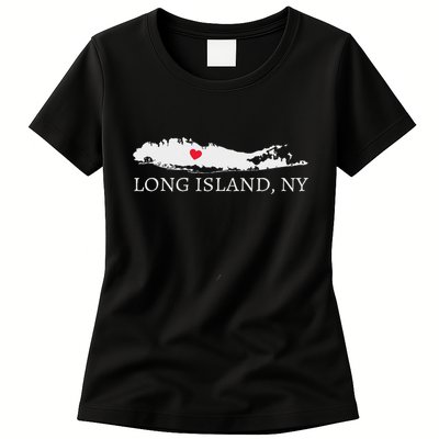 Long Island Ny Souvenir Gift Womens T-Shirt
