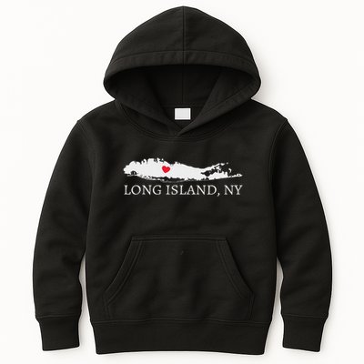 Long Island Ny Souvenir Gift Kids Hoodie