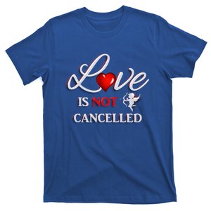 Love Is Not Cancelled Gift Happy Valentines Day Gift T-Shirt