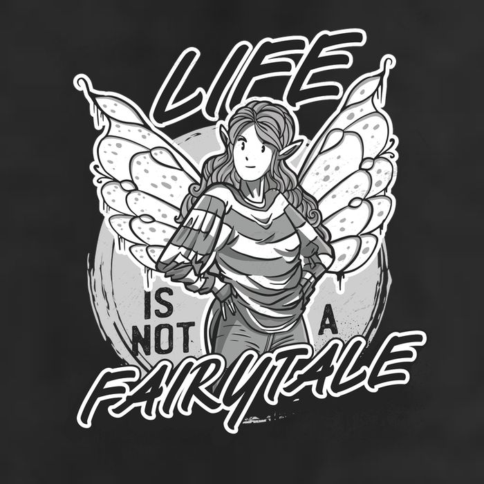Life Is Not A Fairytale Cool Comfort Performance Bucket Hat