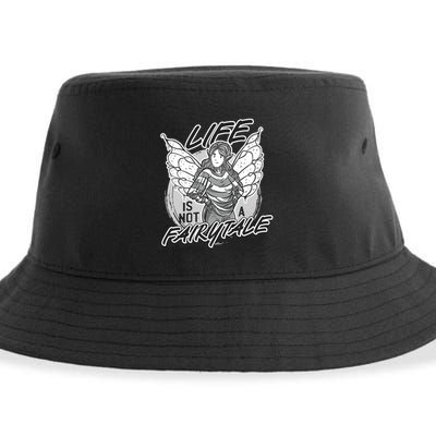 Life Is Not A Fairytale Sustainable Bucket Hat