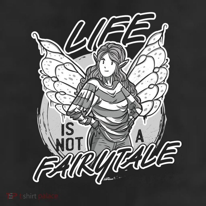 Life Is Not A Fairytale 11oz C Handle Ceramic Mug