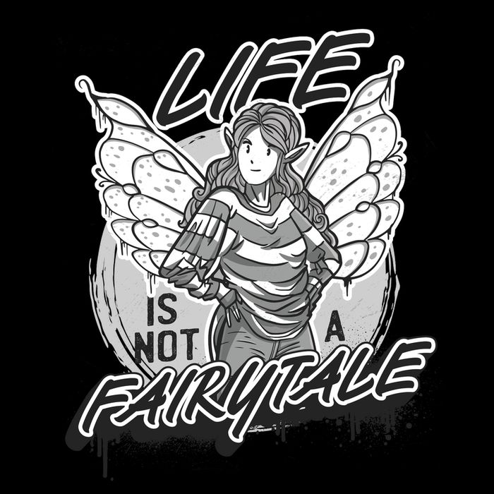 Life Is Not A Fairytale Flatbill Hat