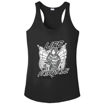 Life Is Not A Fairytale Ladies PosiCharge Competitor Racerback Tank