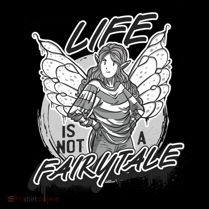 Life Is Not A Fairytale Wool Snapback Cap