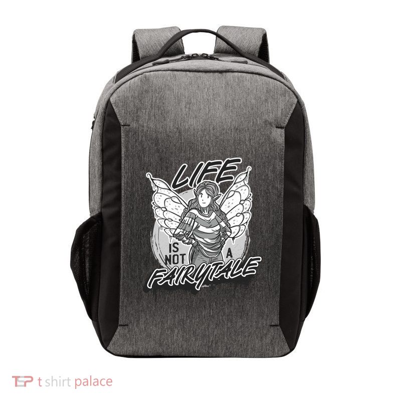 Life Is Not A Fairytale Vector Backpack