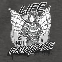 Life Is Not A Fairytale Vector Backpack