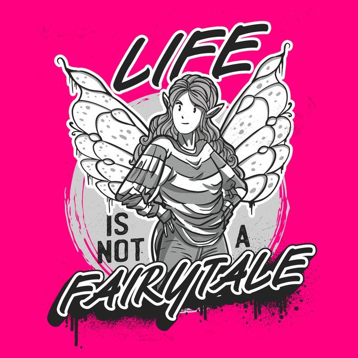 Life Is Not A Fairytale 16 in Basic Backpack