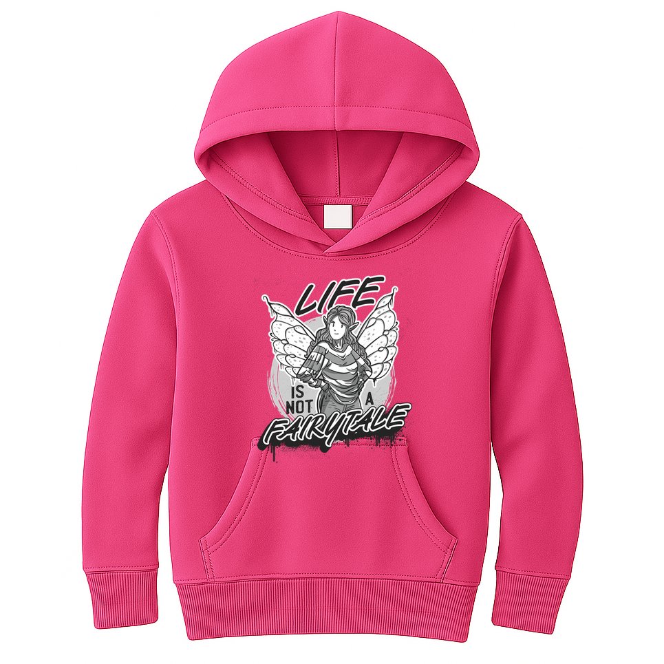Life Is Not A Fairytale Kids Hoodie
