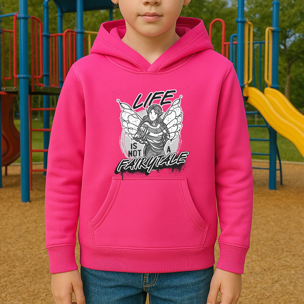 Life Is Not A Fairytale Kids Hoodie
