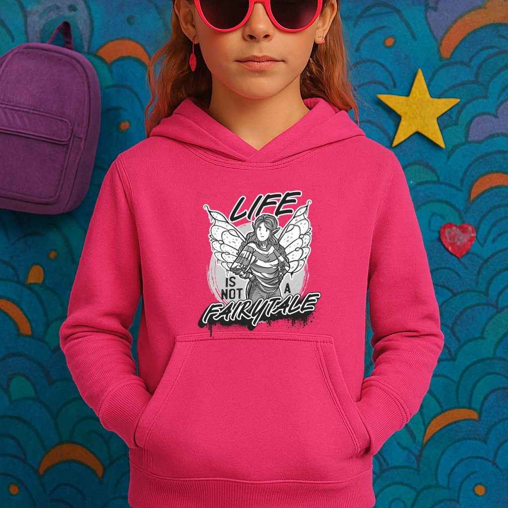 Life Is Not A Fairytale Kids Hoodie