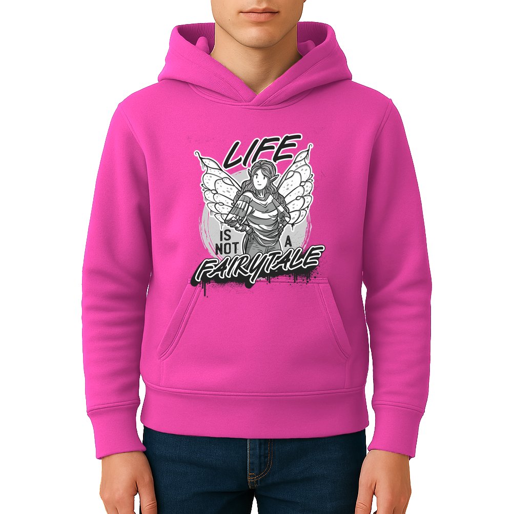 Life Is Not A Fairytale Kids Hoodie