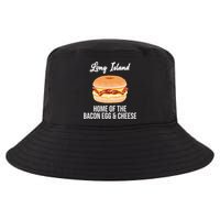 Long Island New York Bacon Egg And Cheese Cool Comfort Performance Bucket Hat