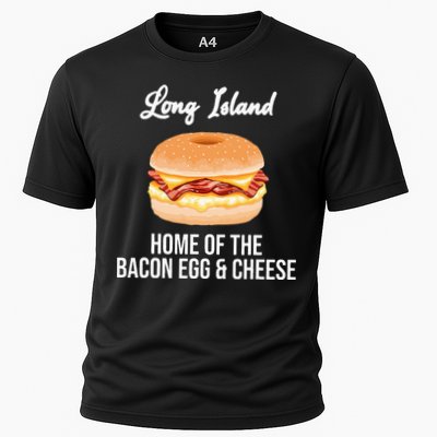 Long Island New York Bacon Egg And Cheese Performance Shirt