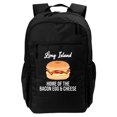 Long Island New York Bacon Egg And Cheese Backpack