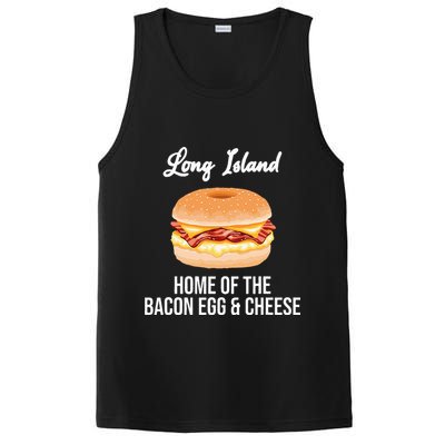 Long Island New York Bacon Egg And Cheese PosiCharge Competitor Tank