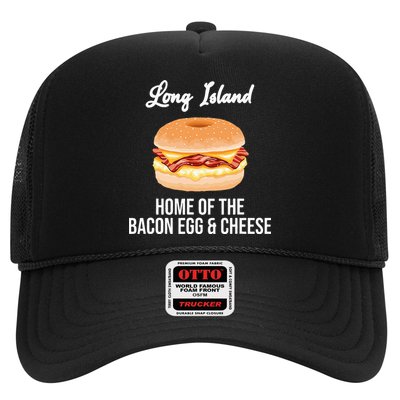 Long Island New York Bacon Egg And Cheese Trucker Hat