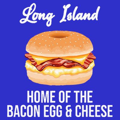 Long Island New York Bacon Egg And Cheese T-Shirt