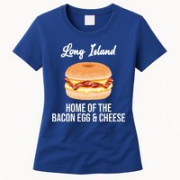 Long Island New York Bacon Egg And Cheese Womens T-Shirt