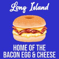 Long Island New York Bacon Egg And Cheese Short Acrylic Beanie