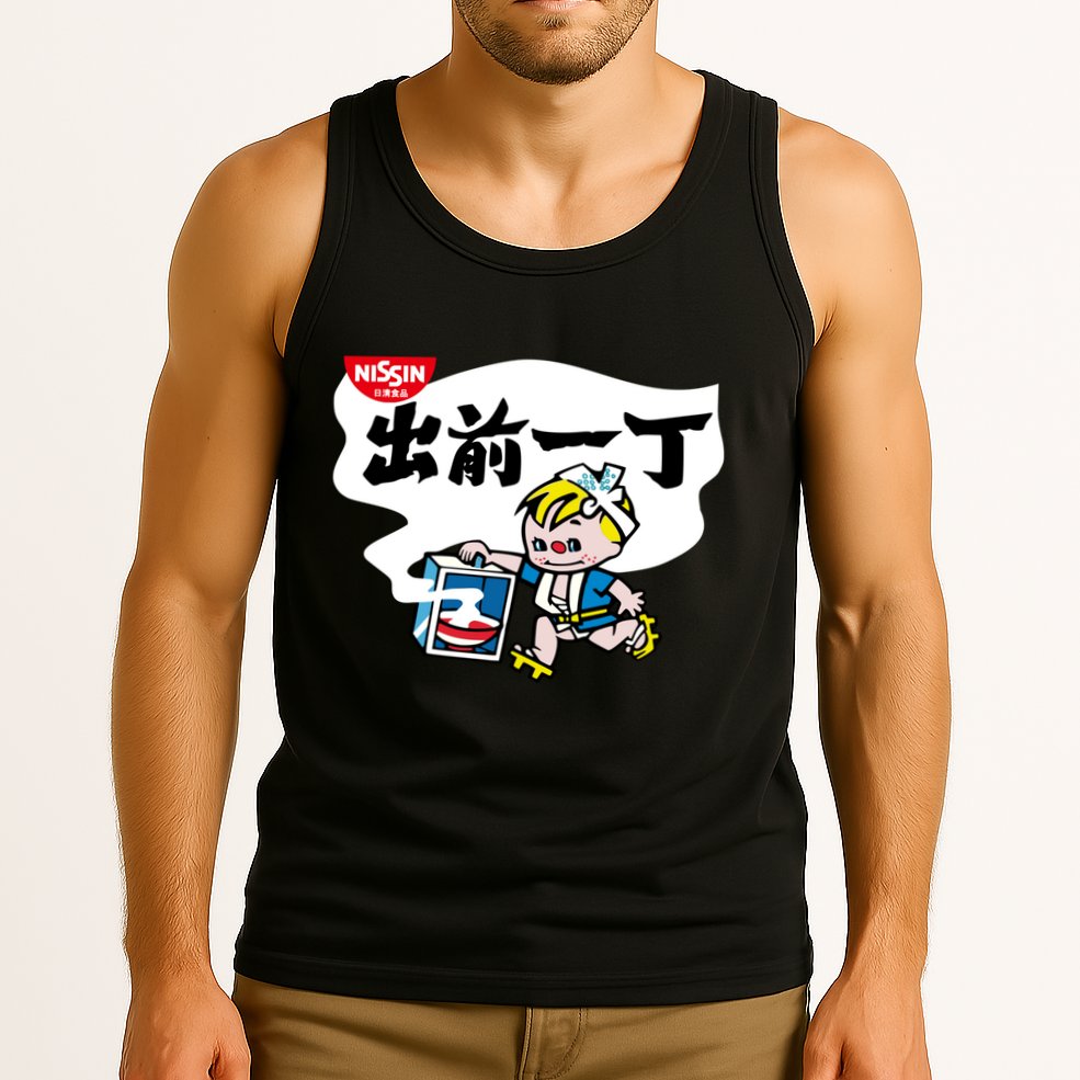 Little Instant Noodle Boy Ramen Tank Top