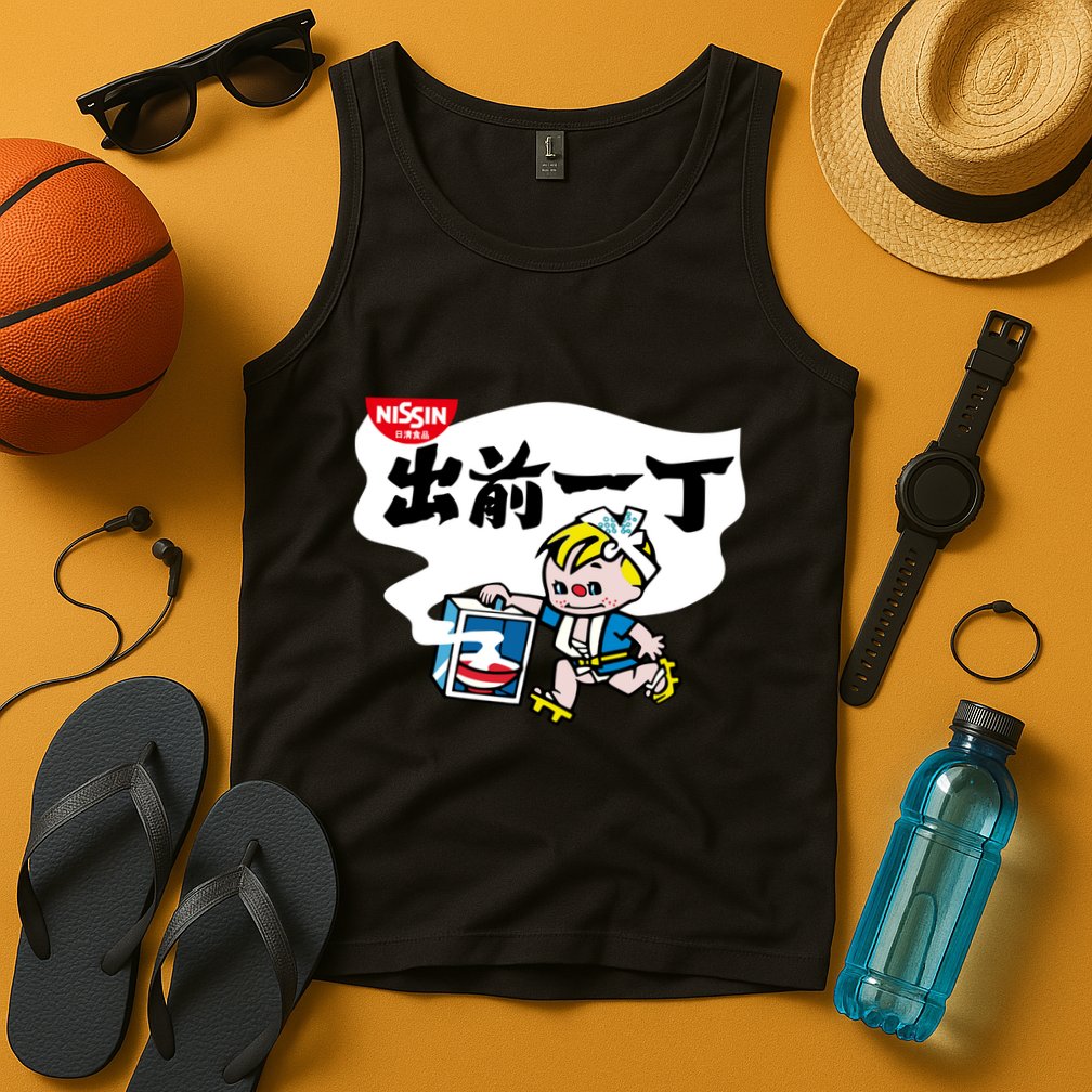 Little Instant Noodle Boy Ramen Tank Top