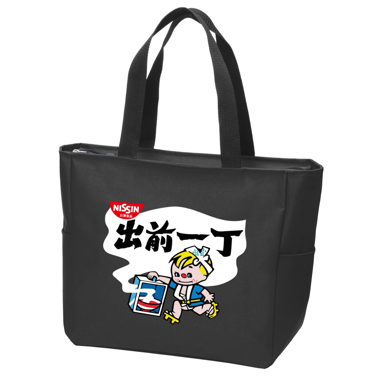 Little Instant Noodle Boy Ramen Zip Tote Bag