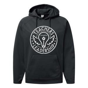 Leadership Is Not About Being The Best Performance Fleece Hoodie