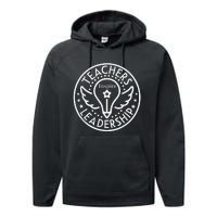 Leadership Is Not About Being The Best Performance Fleece Hoodie