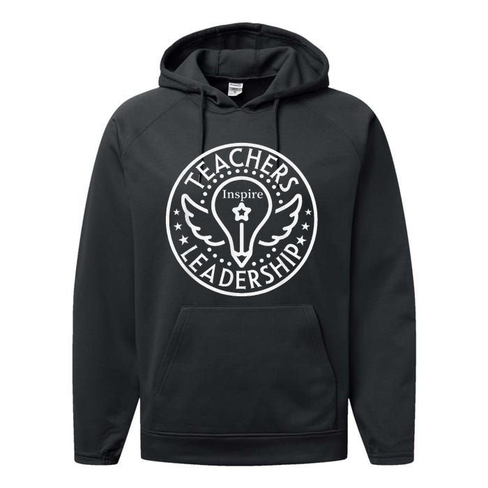 Leadership Is Not About Being The Best Performance Fleece Hoodie